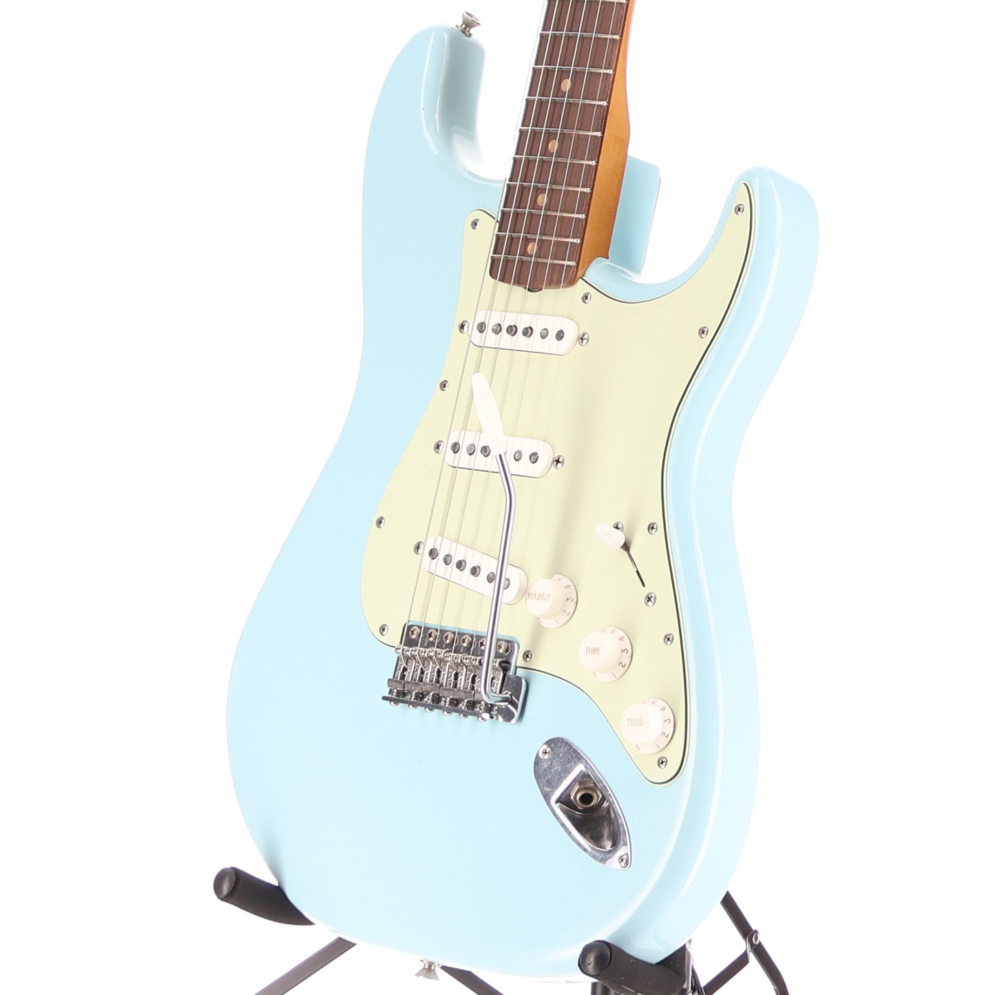 Fender Vintera® II Road Worn® '60s Stratocaster®, Rosewood Fingerboard, Sonic Blue (W1) (14202)