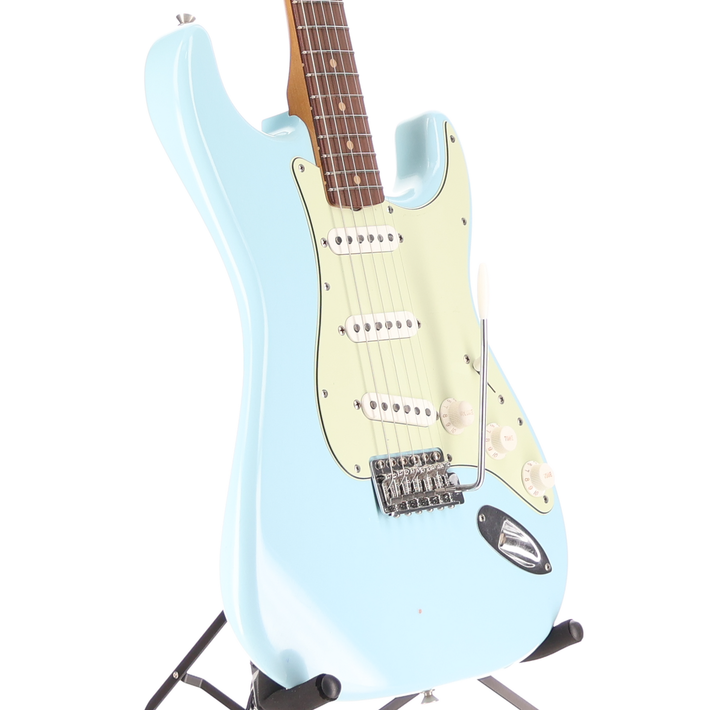 Fender Vintera® II Road Worn® '60s Stratocaster®, Rosewood Fingerboard, Sonic Blue (W8) (14903)