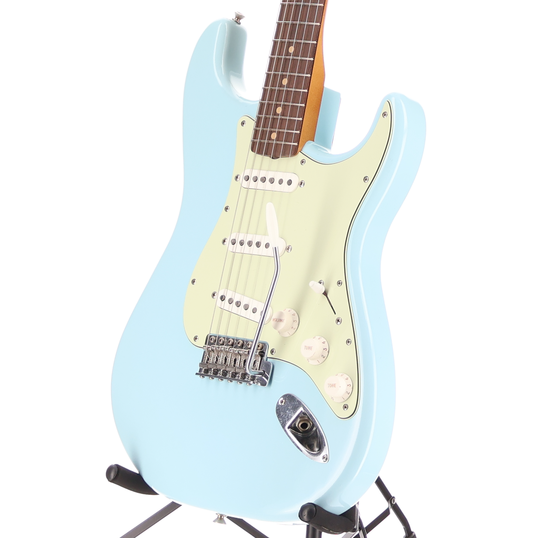 Fender Vintera® II Road Worn® '60s Stratocaster, Sonic Blue, Stage Ready (RC3) (14827)