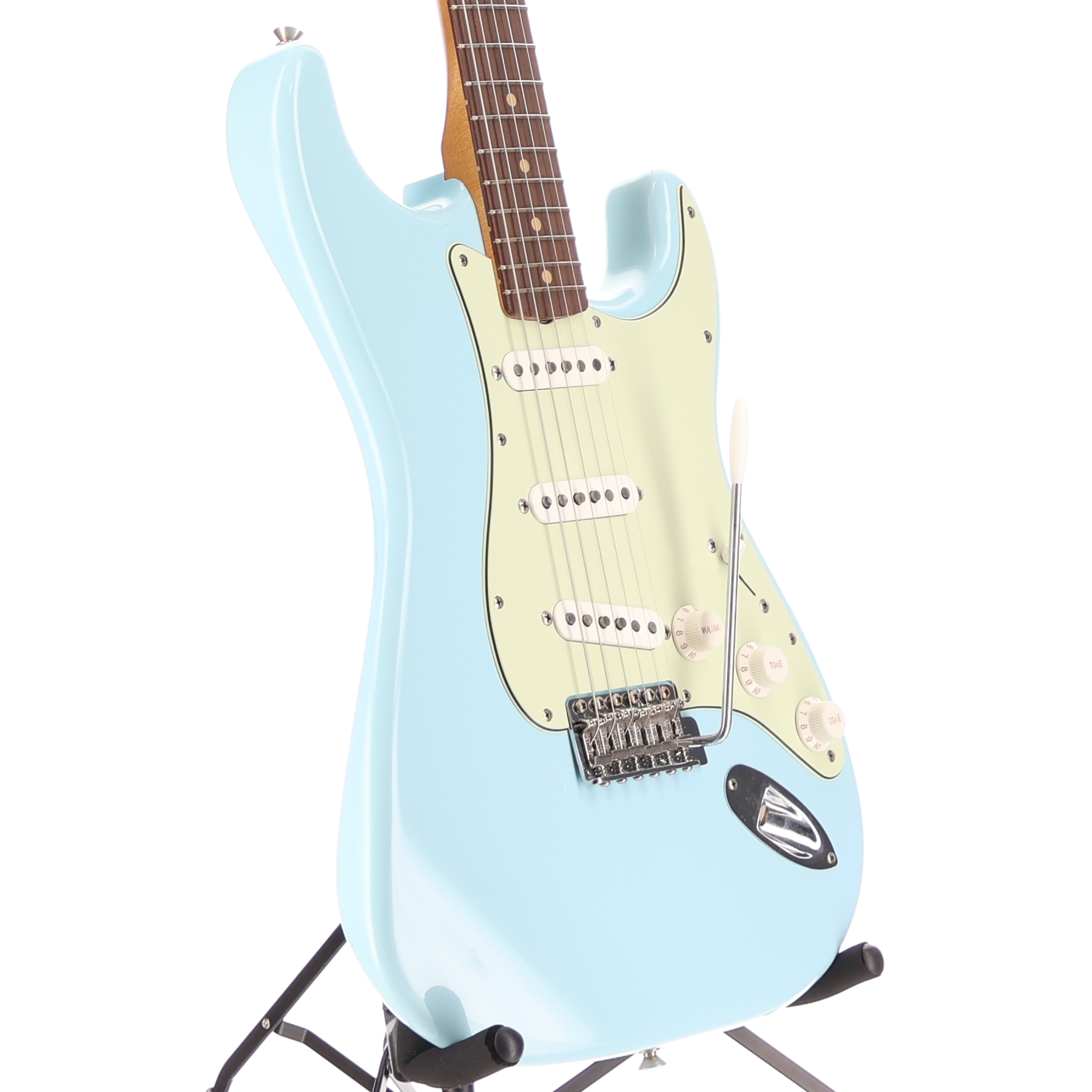 Fender Vintera® II Road Worn® '60s Stratocaster, Sonic Blue, Stage Ready (RC3)(14827) (14827)