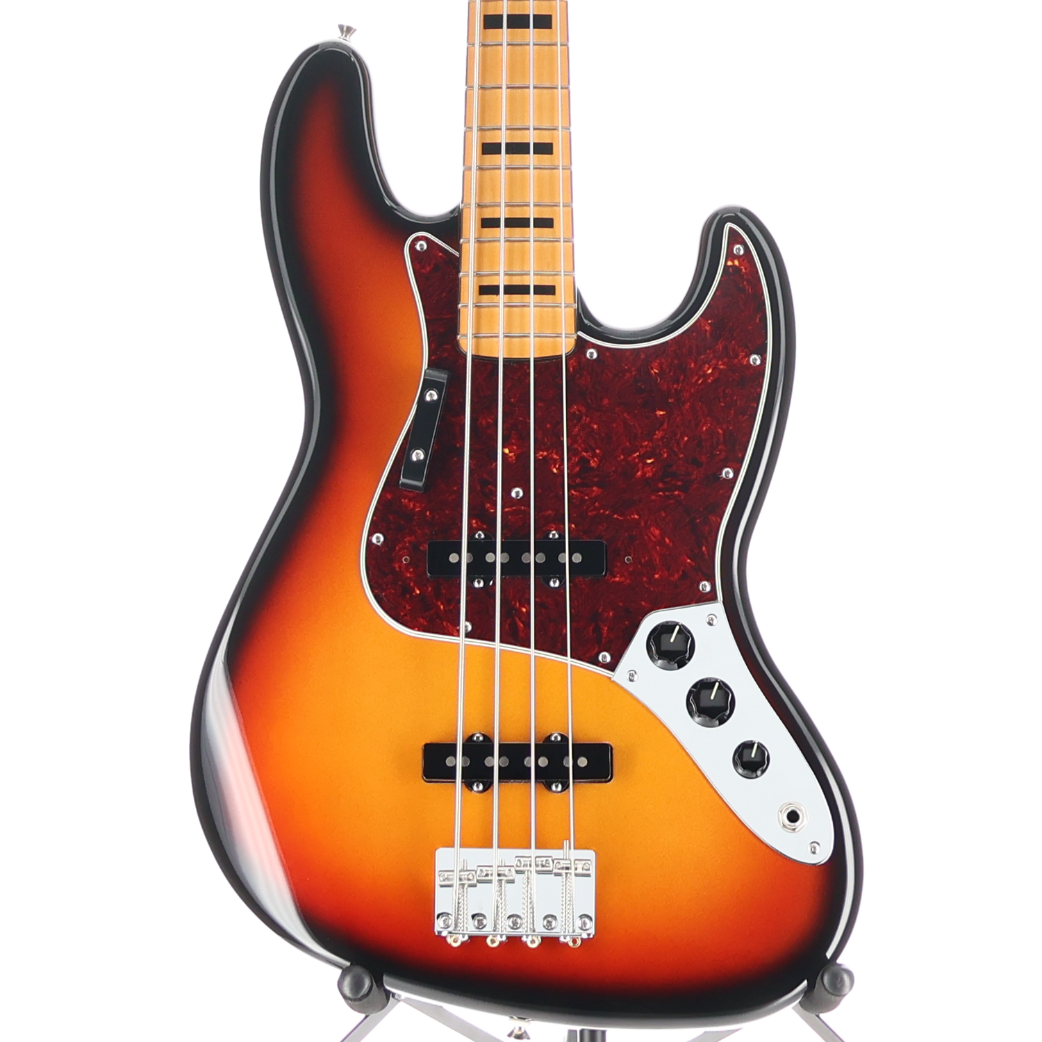 Fender Vintera III Early '70s Jazz Bass, Maple Fingerboard, 3-Color Sunburst (C8) (27177)