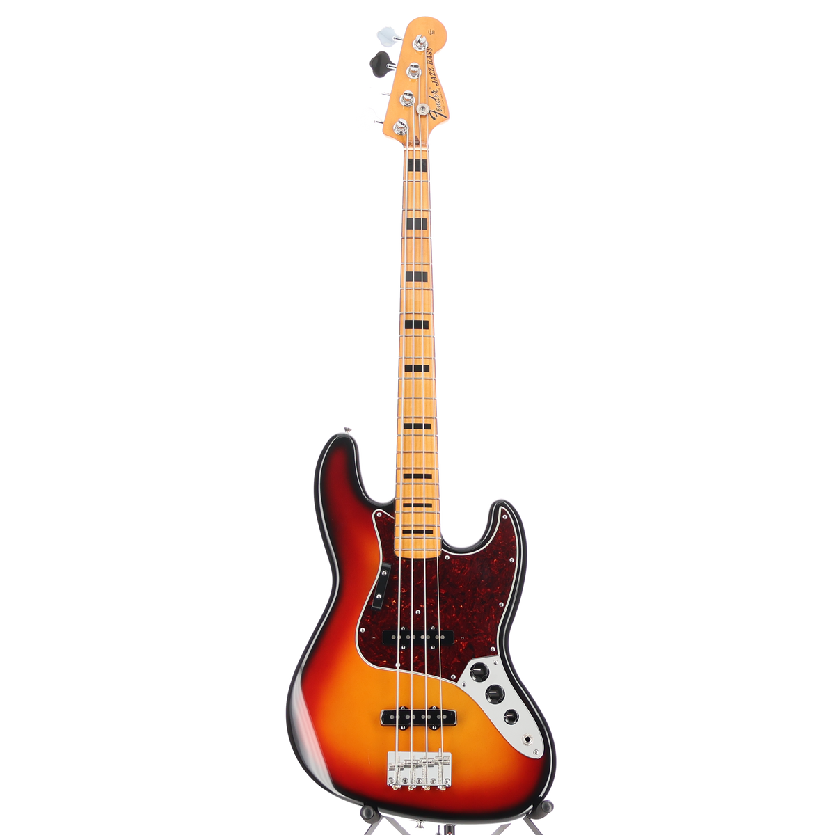 Fender Vintera® III Early '70s Jazz Bass®, Maple Fingerboard, 3-Color Sunburst (F10) (40666)