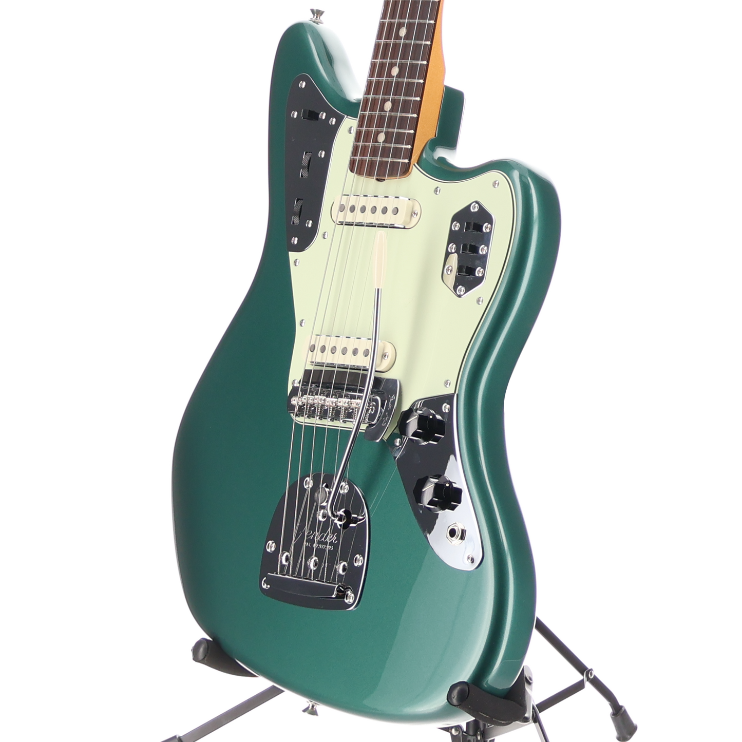Fender Vintera III Mid '60s Jaguar, Rosewood Fingerboard, Sherwood Green Metallic (BB4) (71136)