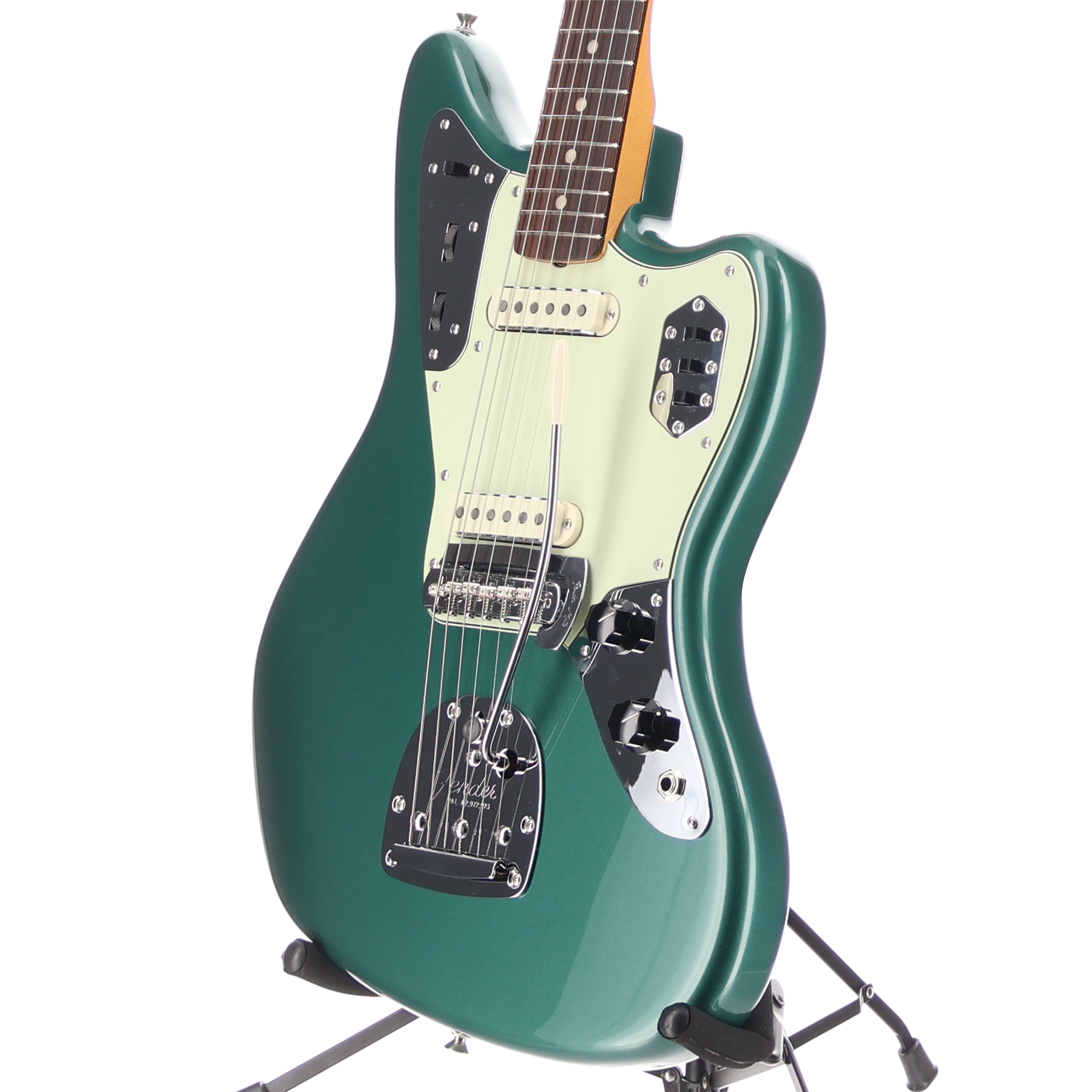 Fender Vintera III Mid '60s Jaguar, Rosewood Fingerboard, Sherwood Green Metallic (BB4) (71136)