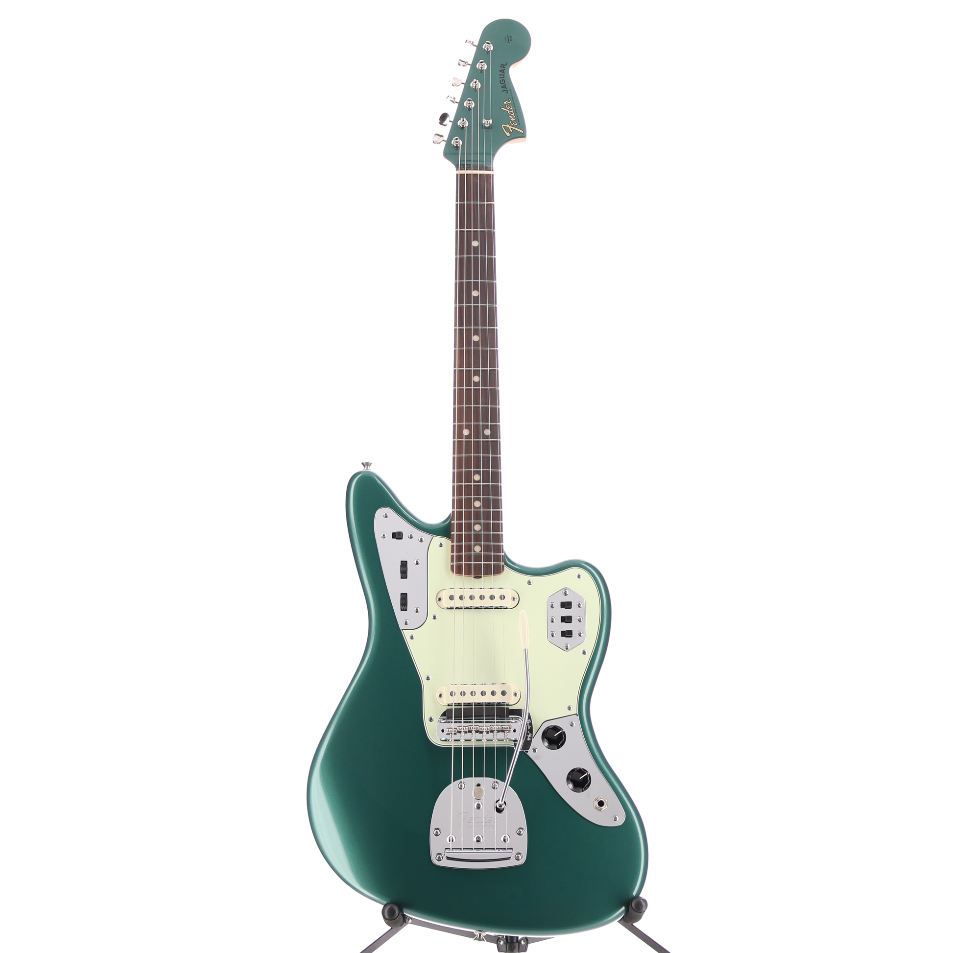 Fender Vintera III Mid '60s Jaguar, Rosewood Fingerboard, Sherwood Green Metallic (BB4) (71136)