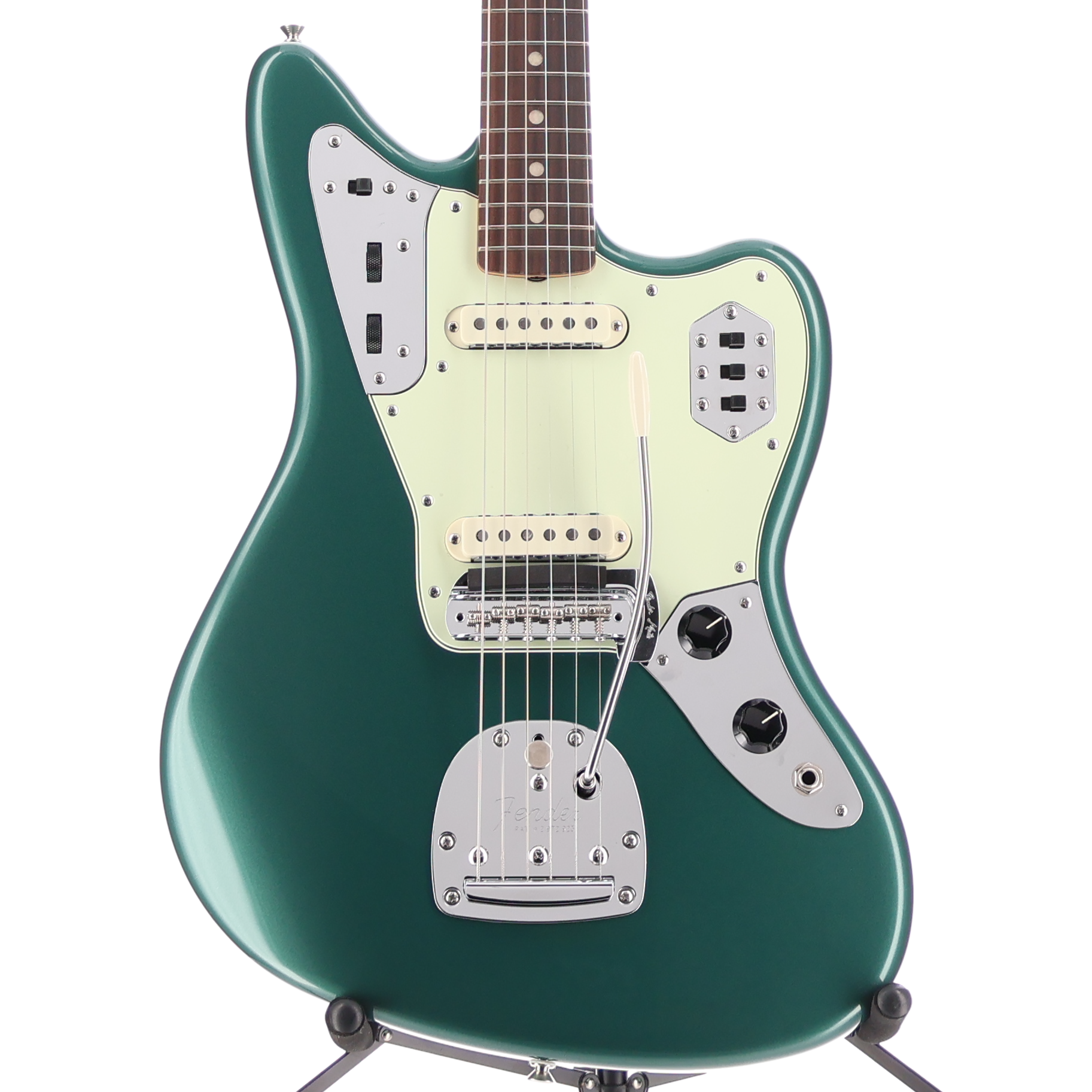 Fender Vintera III Mid '60s Jaguar, Rosewood Fingerboard, Sherwood Green Metallic (BB4) (71136)
