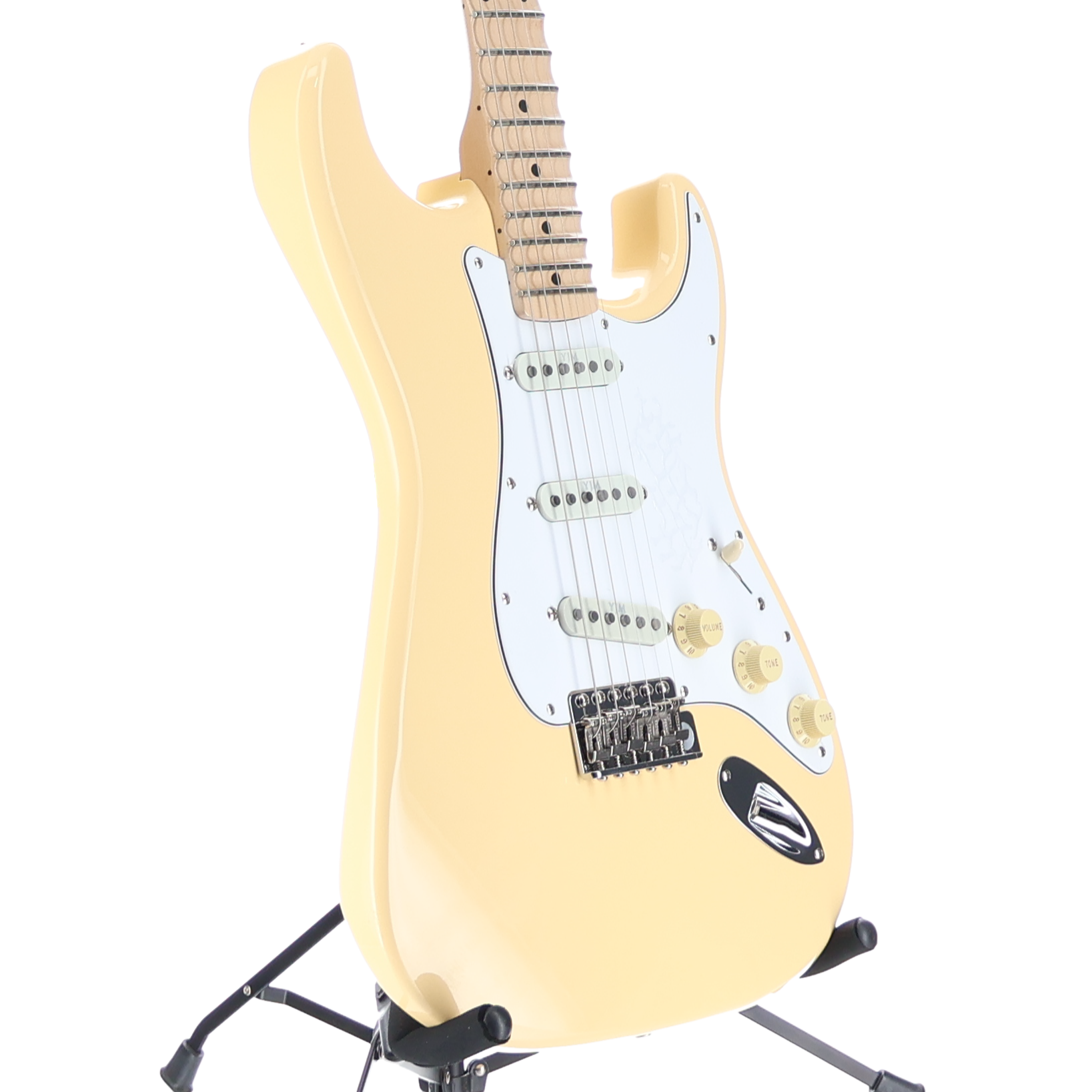 Fender Yngwie Malmsteen Signature Stratocaster Scalloped Maple Fingerboard - Vintage White (N13) (14249)