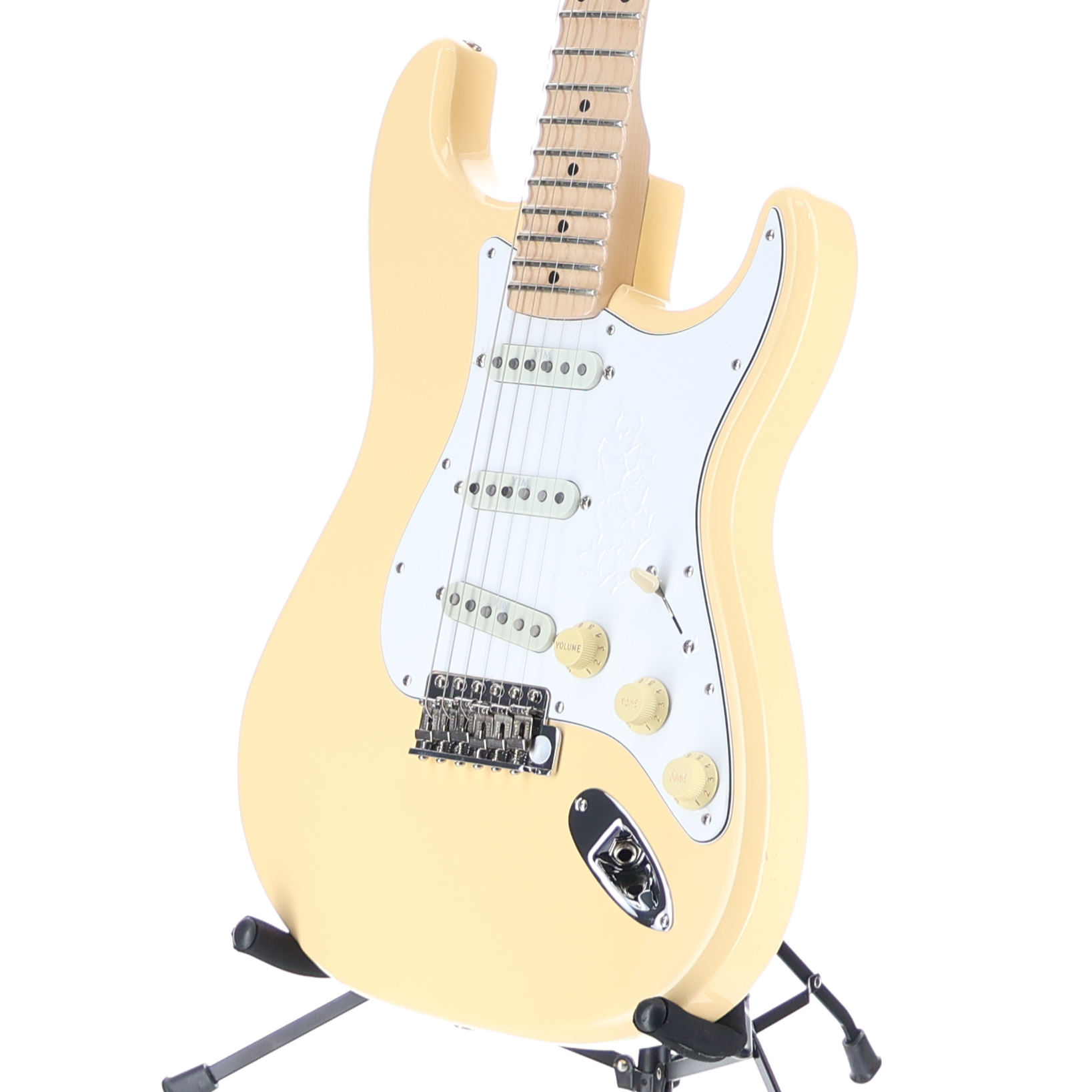 Fender Yngwie Malmsteen Signature Stratocaster Scalloped Maple Fingerboard - Vintage White (N13) (14249)
