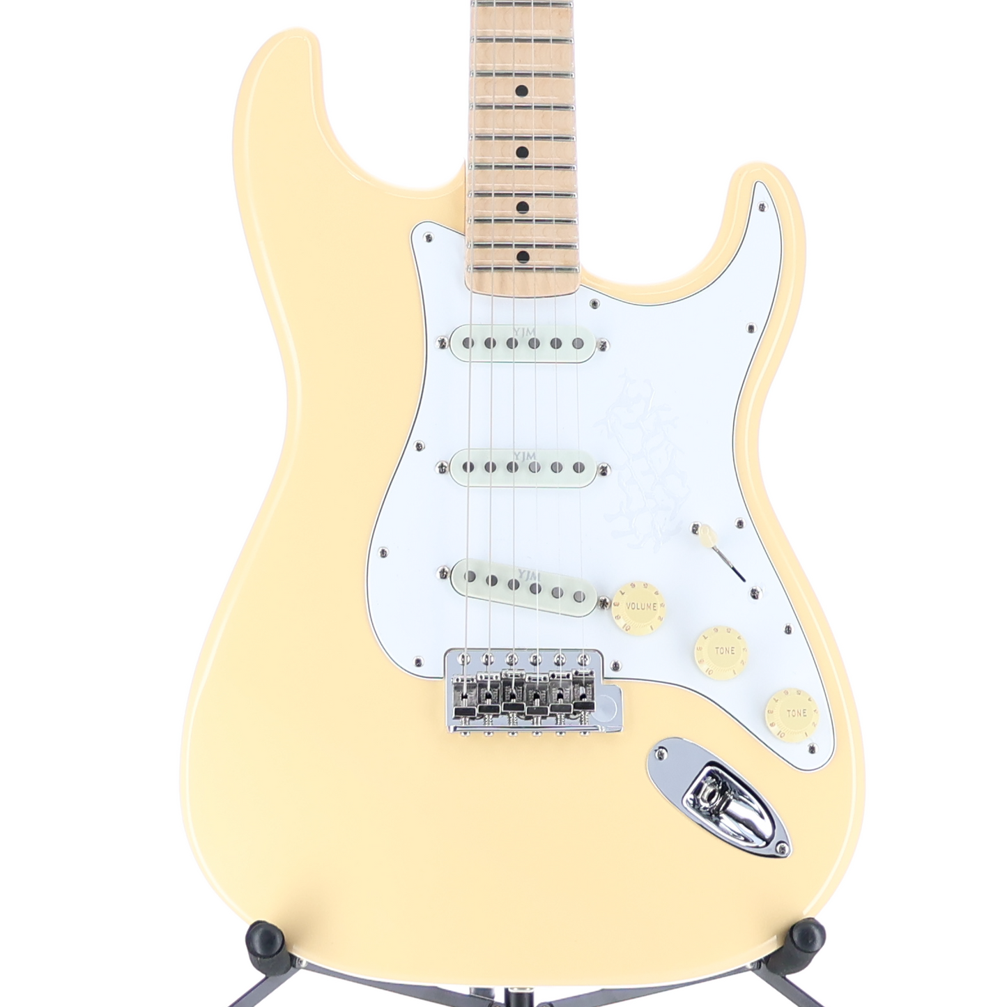 Fender Yngwie Malmsteen Signature Stratocaster Scalloped Maple Fingerboard - Vintage White (N13) (14249)