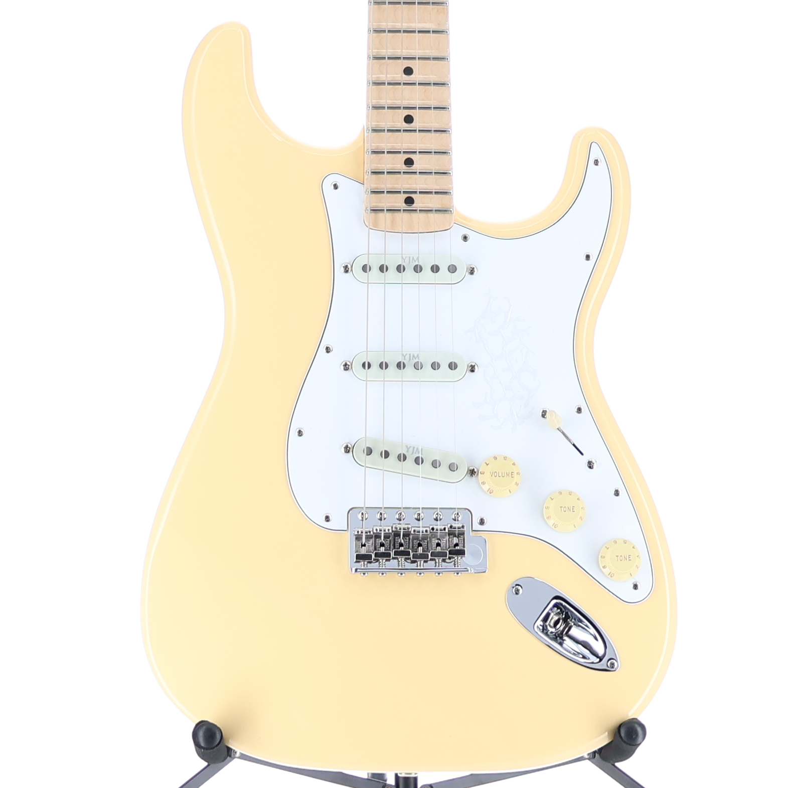 Fender Yngwie Malmsteen Signature Stratocaster Scalloped Maple Fingerboard - Vintage White (N13) (14249)