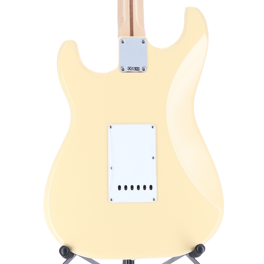 Fender Yngwie Malmsteen Stratocaster, Scalloped Maple Fingerboard, Vintage White (Y11) (05760)