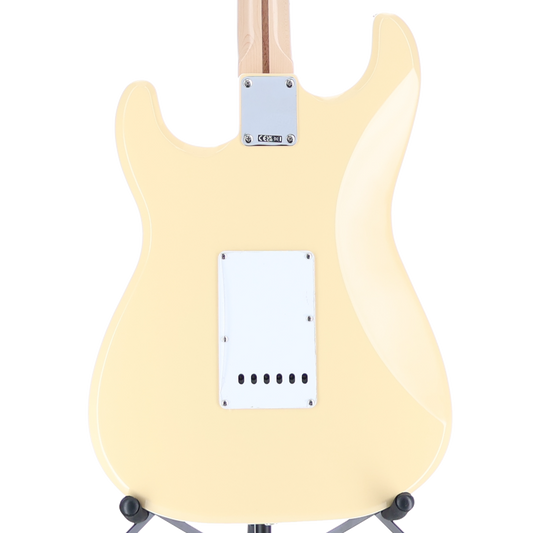 Fender Yngwie Malmsteen Stratocaster, Scalloped Maple Fingerboard, Vintage White (Y11) (05760)