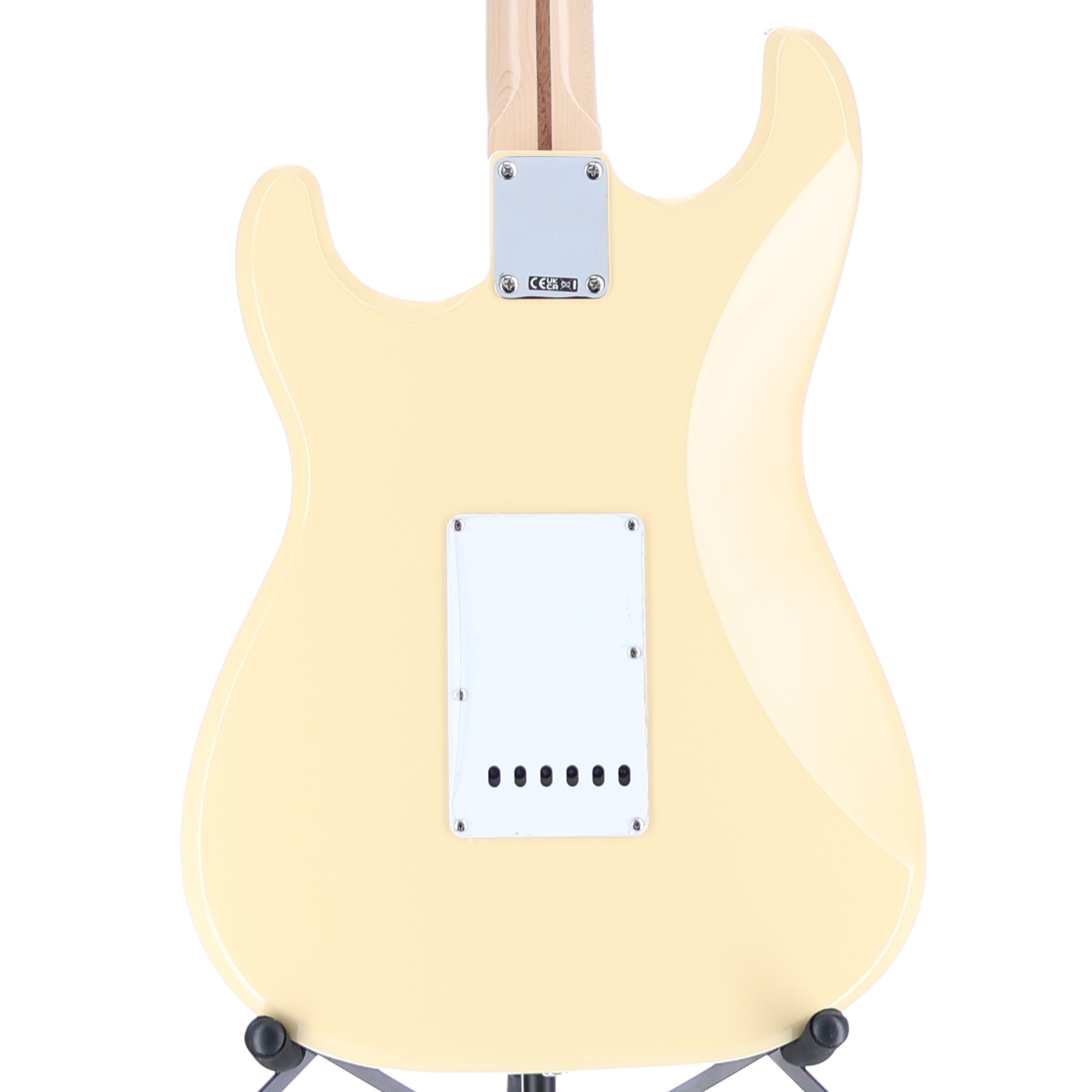 Fender Yngwie Malmsteen Stratocaster, Scalloped Maple Fingerboard, Vintage White (Y11) (05760)