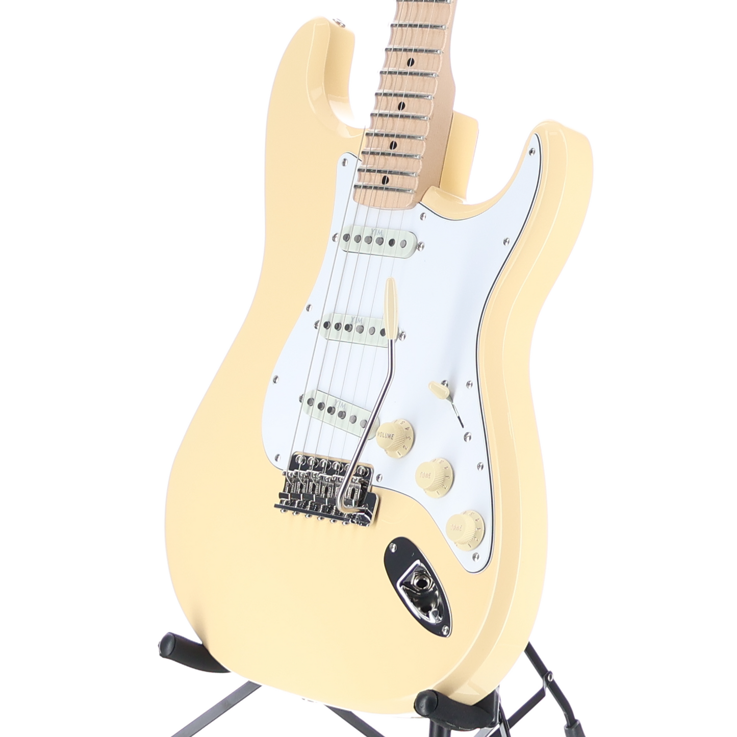 Fender Yngwie Malmsteen Stratocaster, Scalloped Maple Fingerboard, Vintage White (Y11) (05760)
