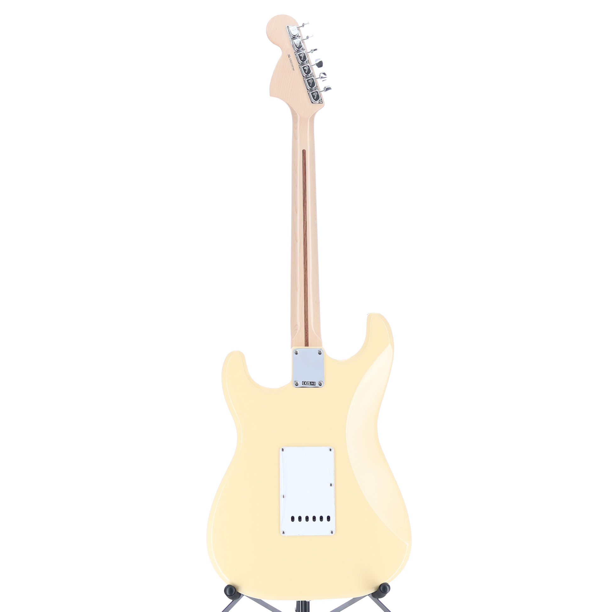 Fender Yngwie Malmsteen Stratocaster, Scalloped Maple Fingerboard, Vintage White (Y11) (05760)
