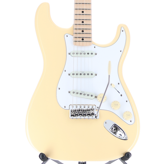 Fender Yngwie Malmsteen Stratocaster, Scalloped Maple Fingerboard, Vintage White (Y11) (05760)