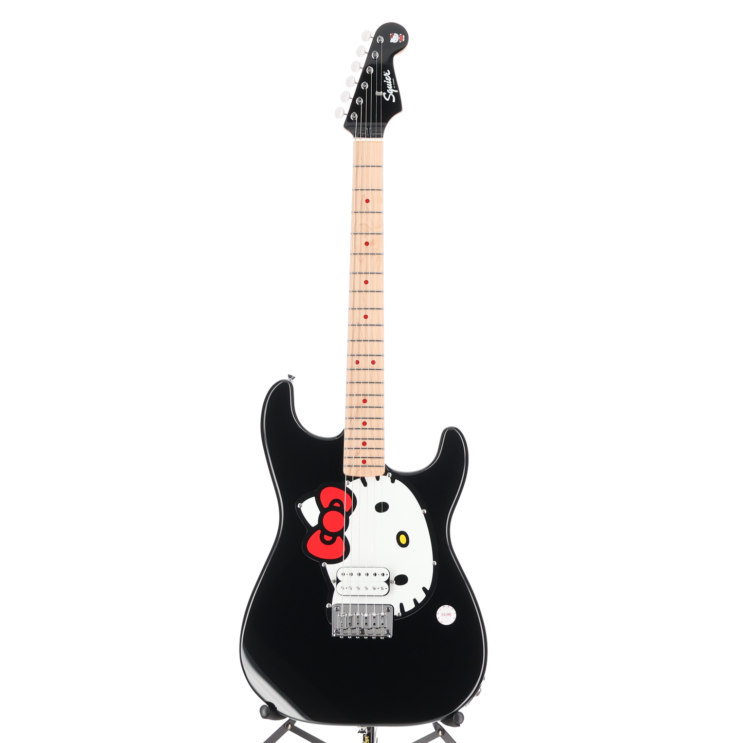 Fender x Hello Kitty Black Stratocaster (C12) (08257)