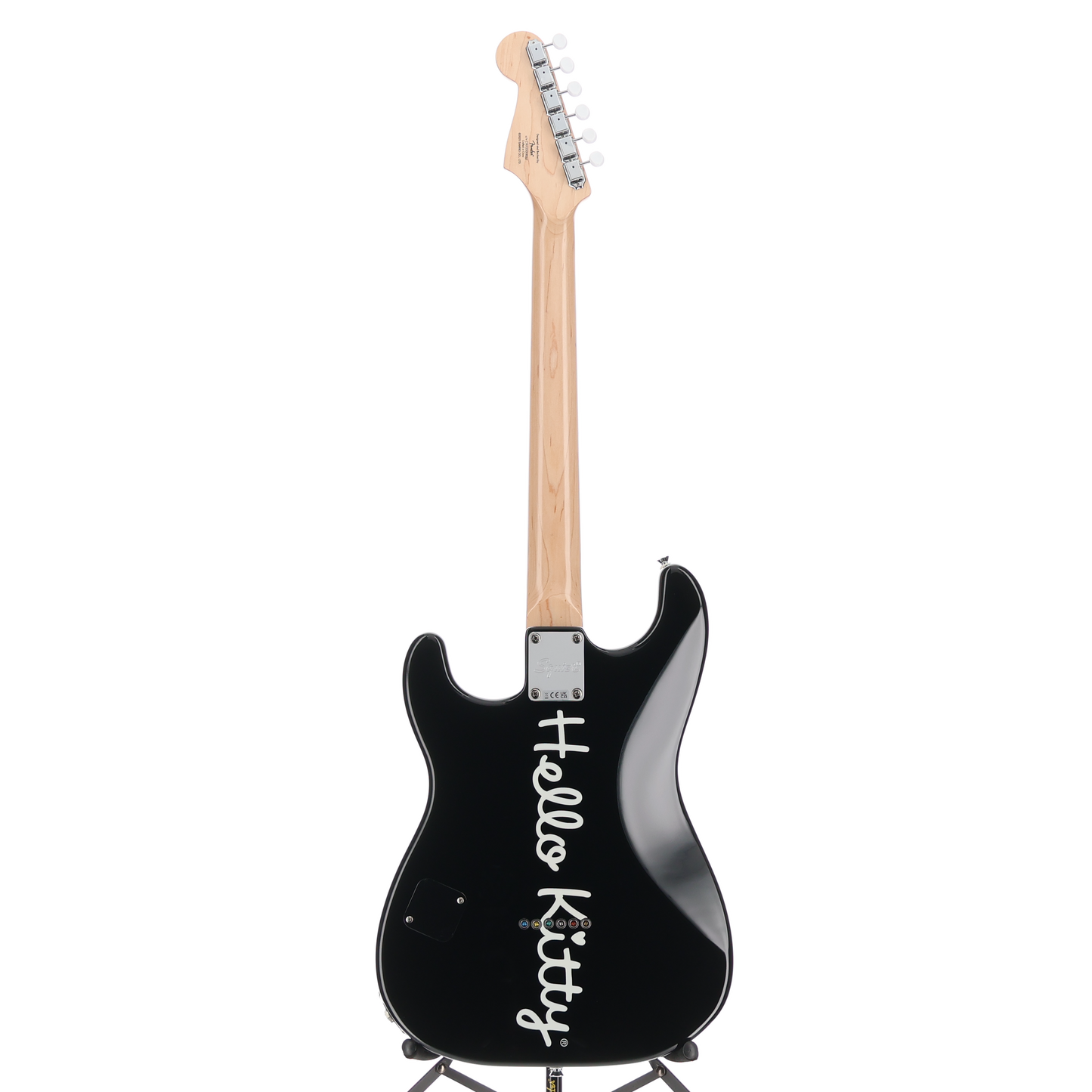 Fender x Hello Kitty Black Stratocaster (C12) (08257)