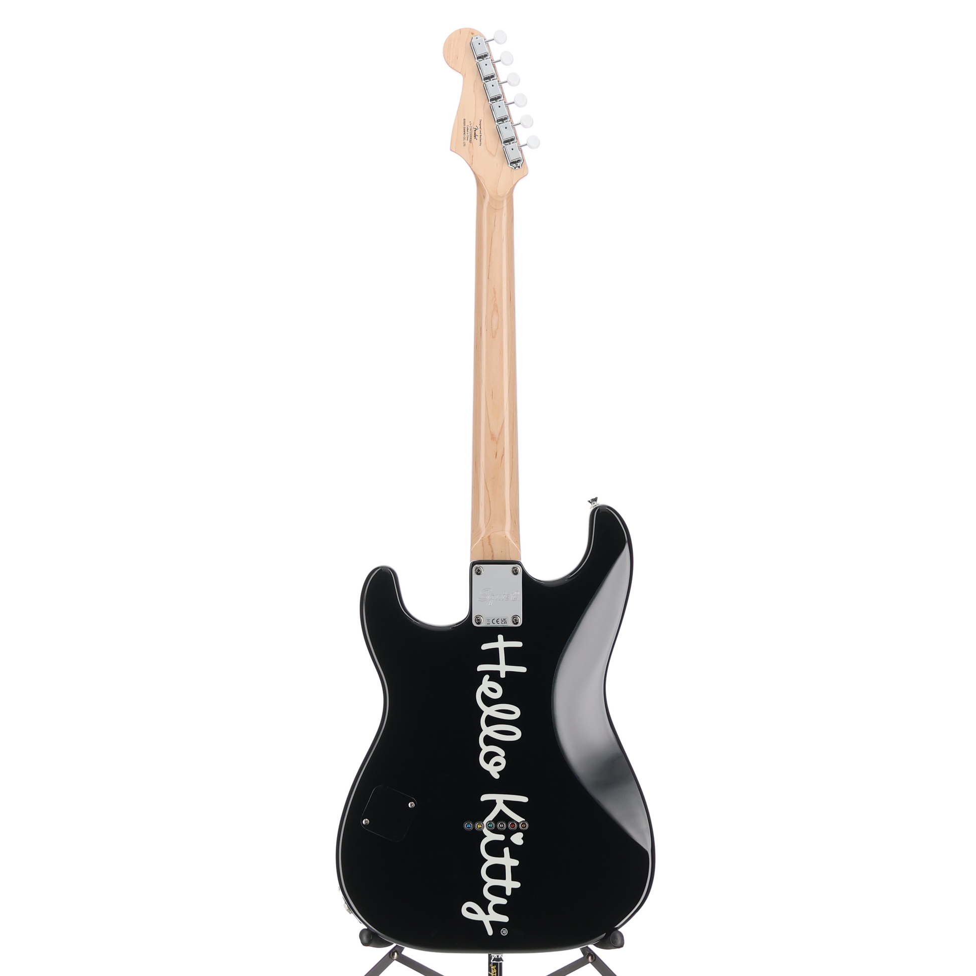 Fender x Hello Kitty Black Stratocaster (C12) (08257)