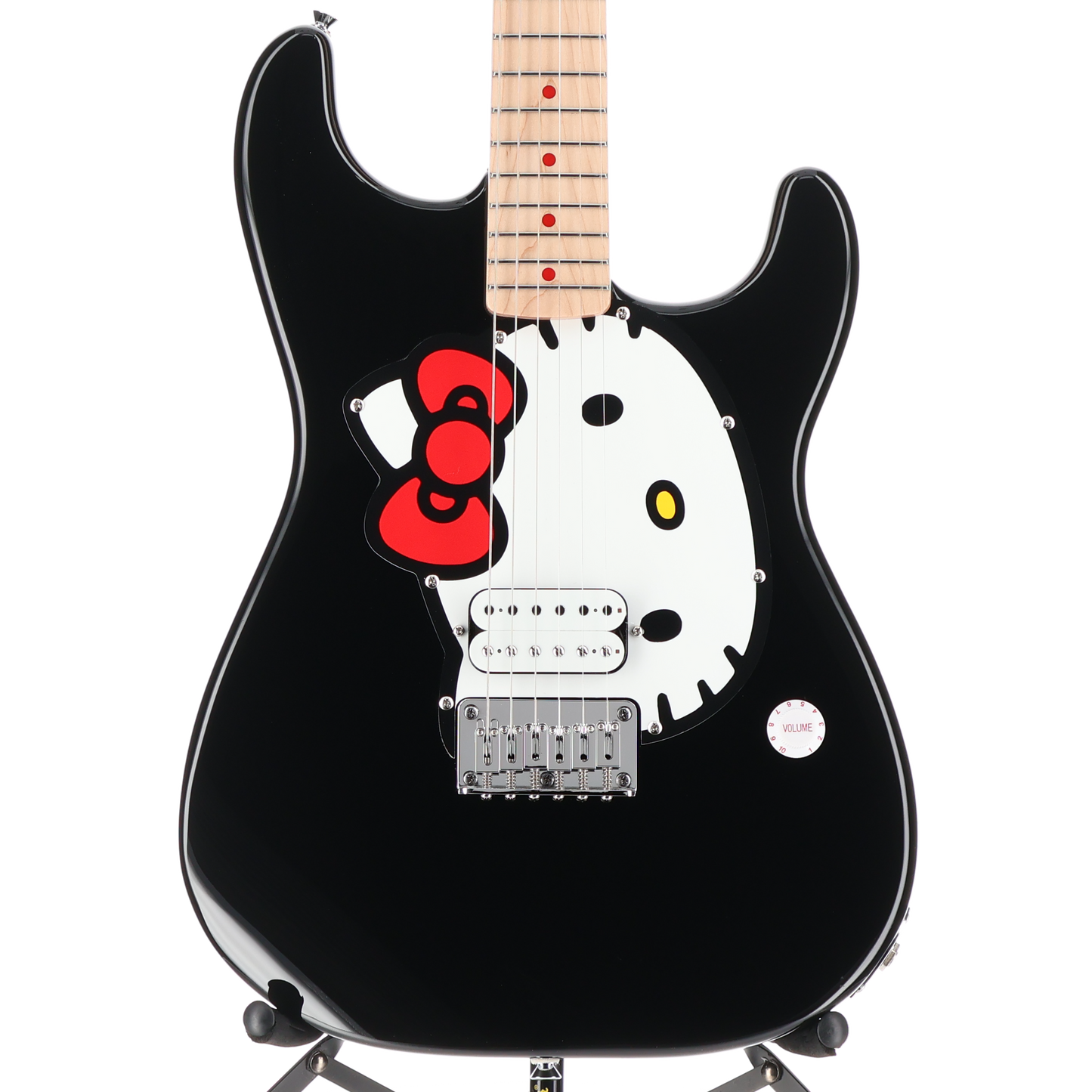 Fender x Hello Kitty Black Stratocaster (C12) (08257)