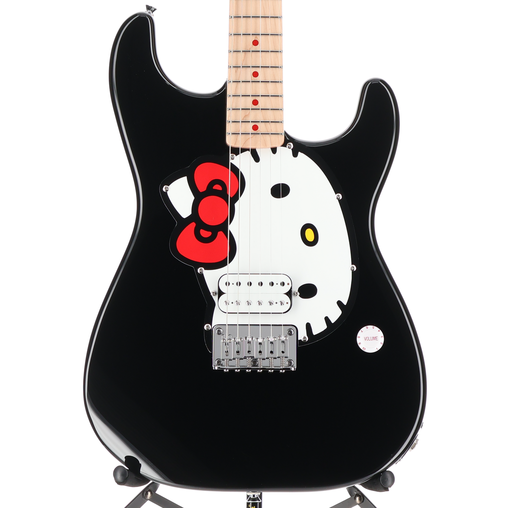 Fender x Hello Kitty Black Stratocaster (C12) (08257)