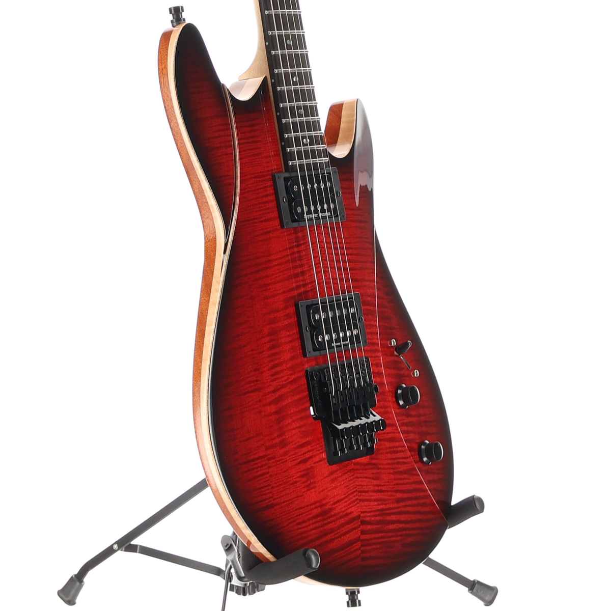 Framus German Pro Series Diablo II Progressive X, Burgundy Blackburst Transparent High Polish (P2) (07118)