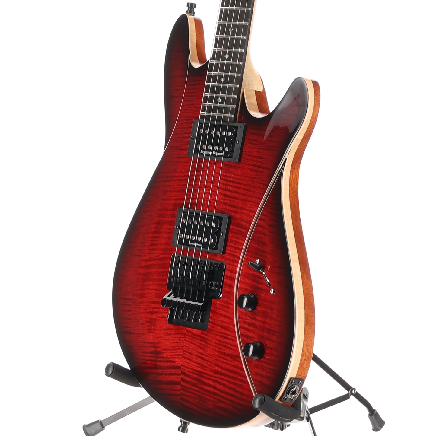 Framus German Pro Series Diablo II Progressive X, Burgundy Blackburst Transparent High Polish (P2) (07118)