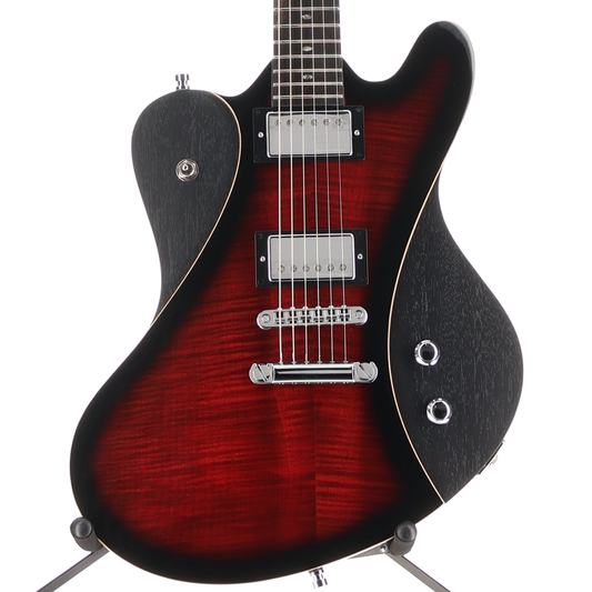Framus German Pro Series Teambuilt Idolmaker Burgundy Black Burst Transparent (P1) (21918)
