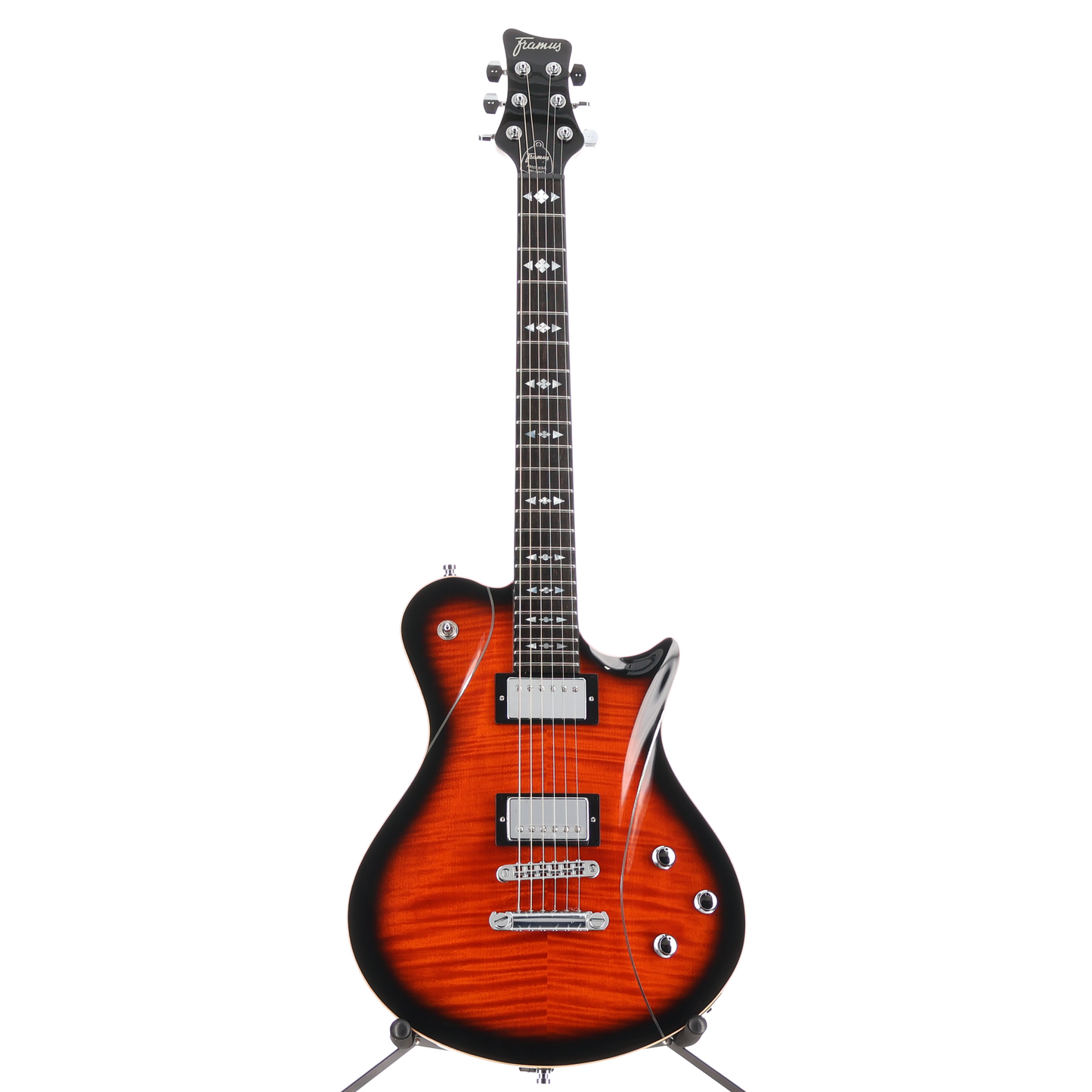 Framus German Teambuilt Pro Series Panthera II Supreme Almond Sunburst Transparent High Polish (U8) (09417)