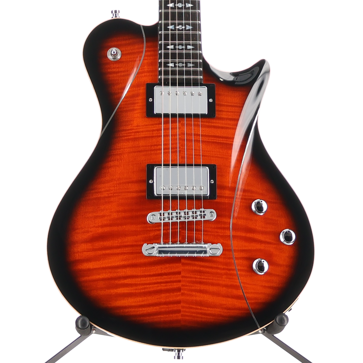Framus German Teambuilt Pro Series Panthera II Supreme Almond Sunburst Transparent High Polish (U8) (09417)