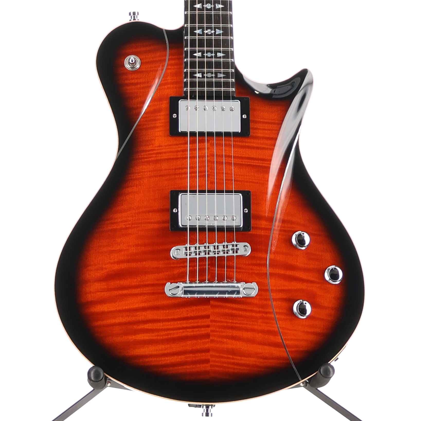 Framus German Teambuilt Pro Series Panthera II Supreme Almond Sunburst Transparent High Polish (U8) (09417)