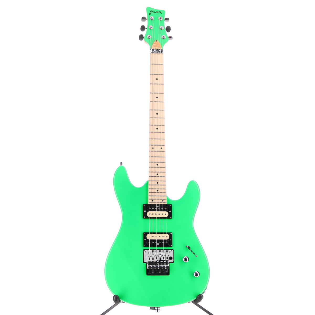 Framus Masterbuilt Custom Shop Diablo Progressive X - Solid "Day Glow" Green High Polish - 17-3700 (D11) (77817)