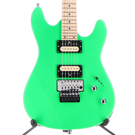 Framus Masterbuilt Custom Shop Diablo Progressive X - Solid "Day Glow" Green High Polish - 17-3700 (P1) (77817)