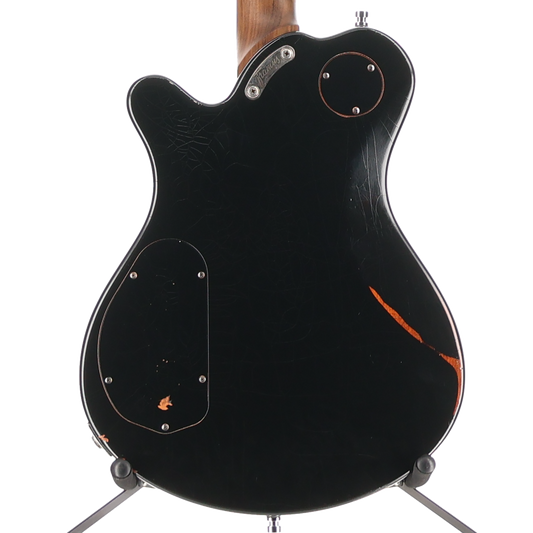 Framus Masterbuilt Custom Shop Panthera Studio - Heavy Relic Solid Black High Polish - 16-3092 (P1) (97116)
