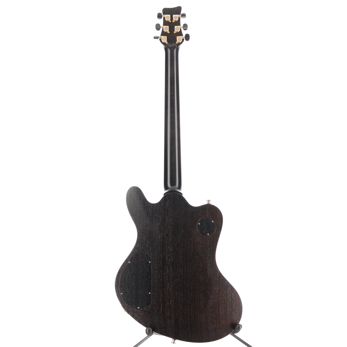 Framus Masterbuilt Stevie Salas Signature Idolmaker Electric Guitar Black Satin Back and Sides - 2014 (D3) (37914)