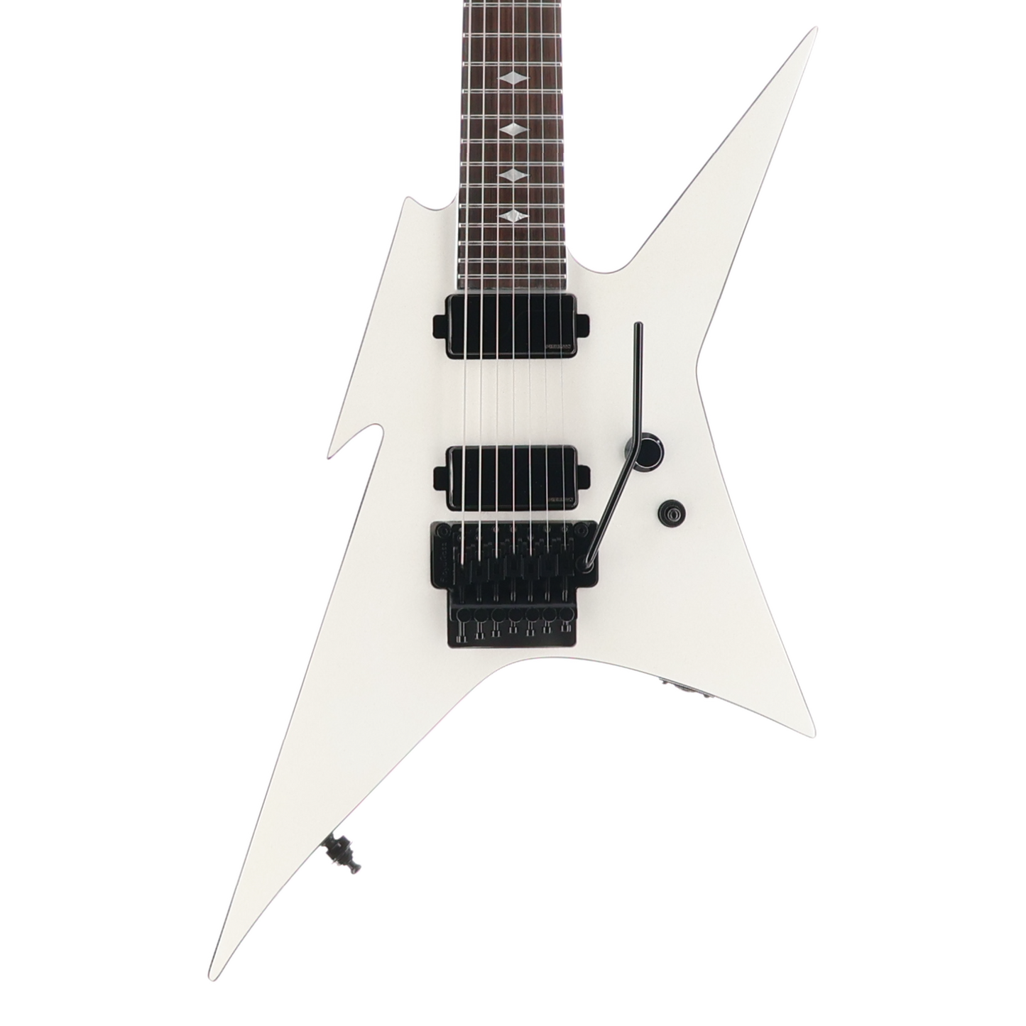 BC Rich Ironbird Extreme MK2, 7 String, Floyd Rose, Glitter White, Pro Setup (BB7)(40149) (40149)