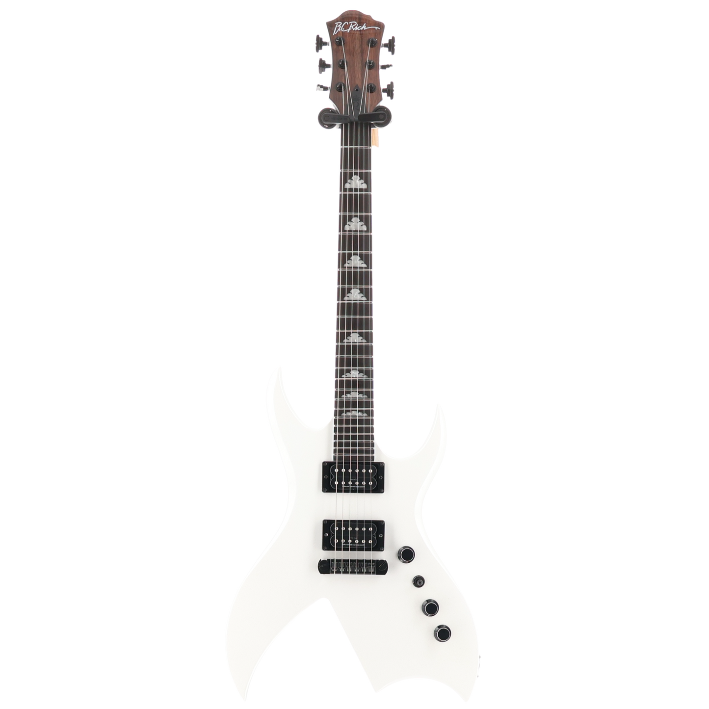 BC Rich B Legacy 2023 Nyatoh Body Maple Neck, Ebony - Pearl White (SR) (40203)
