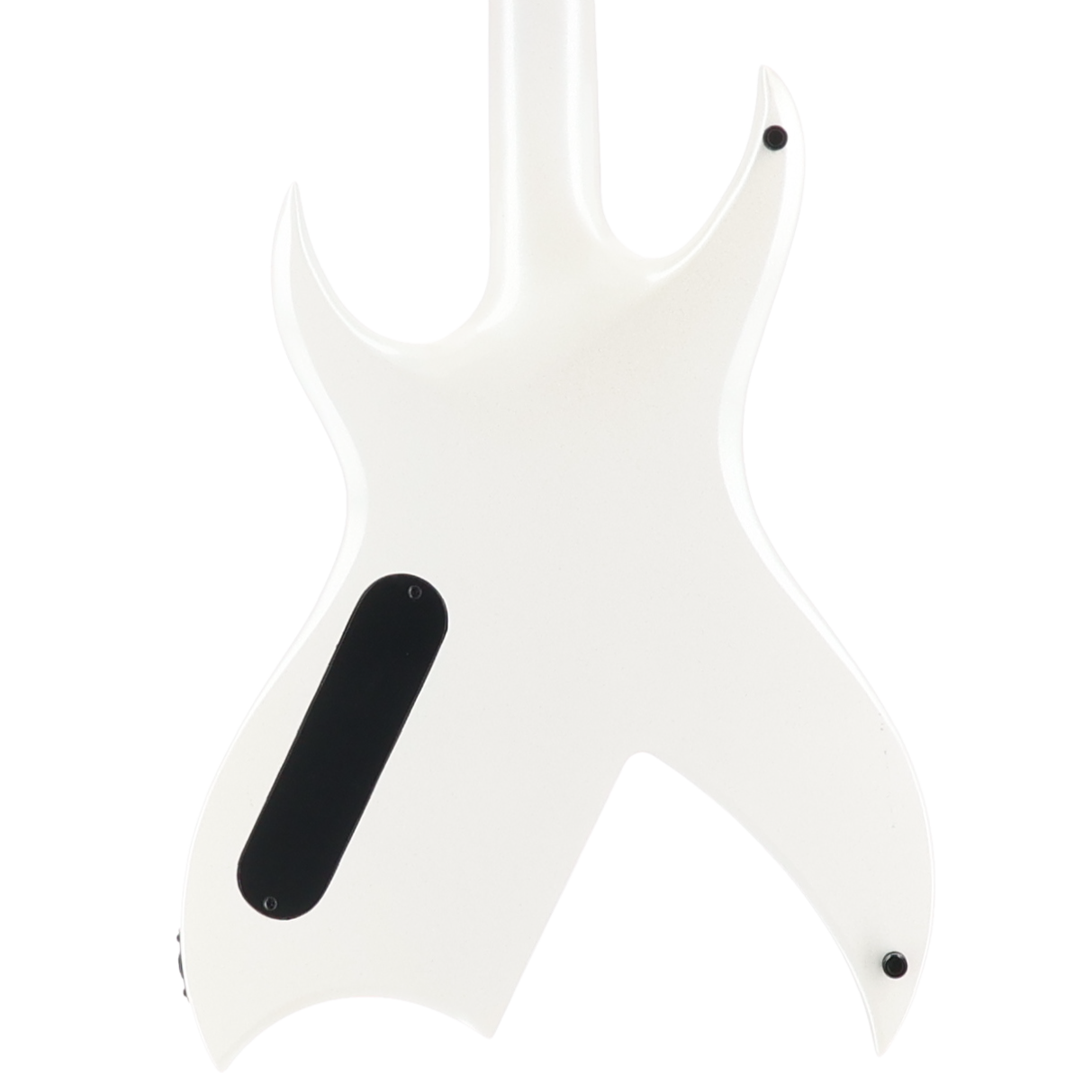 BC Rich B Legacy 2023 Nyatoh Body Maple Neck, Ebony - Pearl White (SR) (40203)