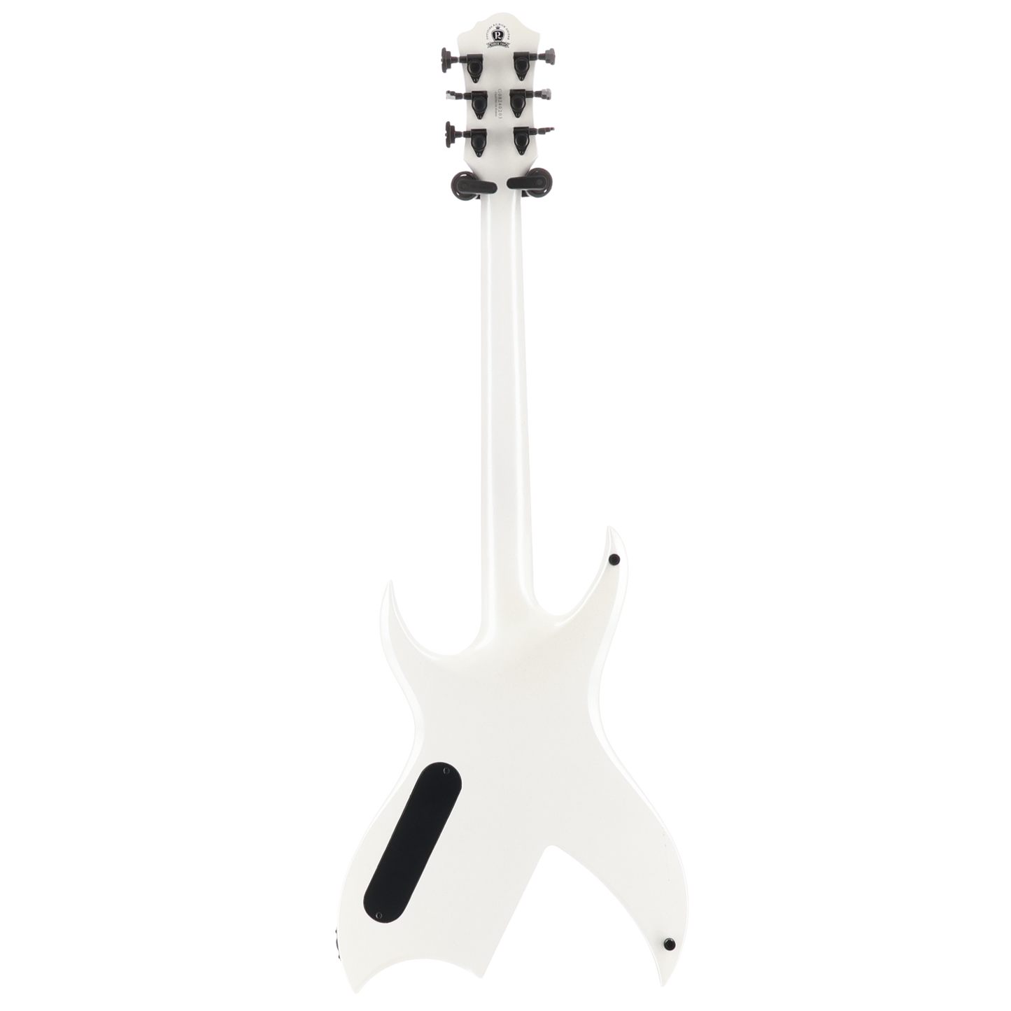 BC Rich B Legacy 2023 Nyatoh Body Maple Neck, Ebony - Pearl White (SR) (40203)