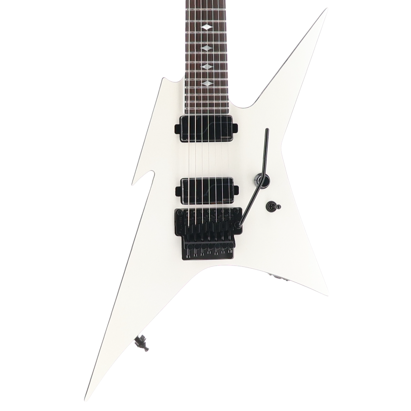 BC Rich Ironbird Extreme MK2, 7 string with Floyd Rose - Glitter White (SR) (40347)