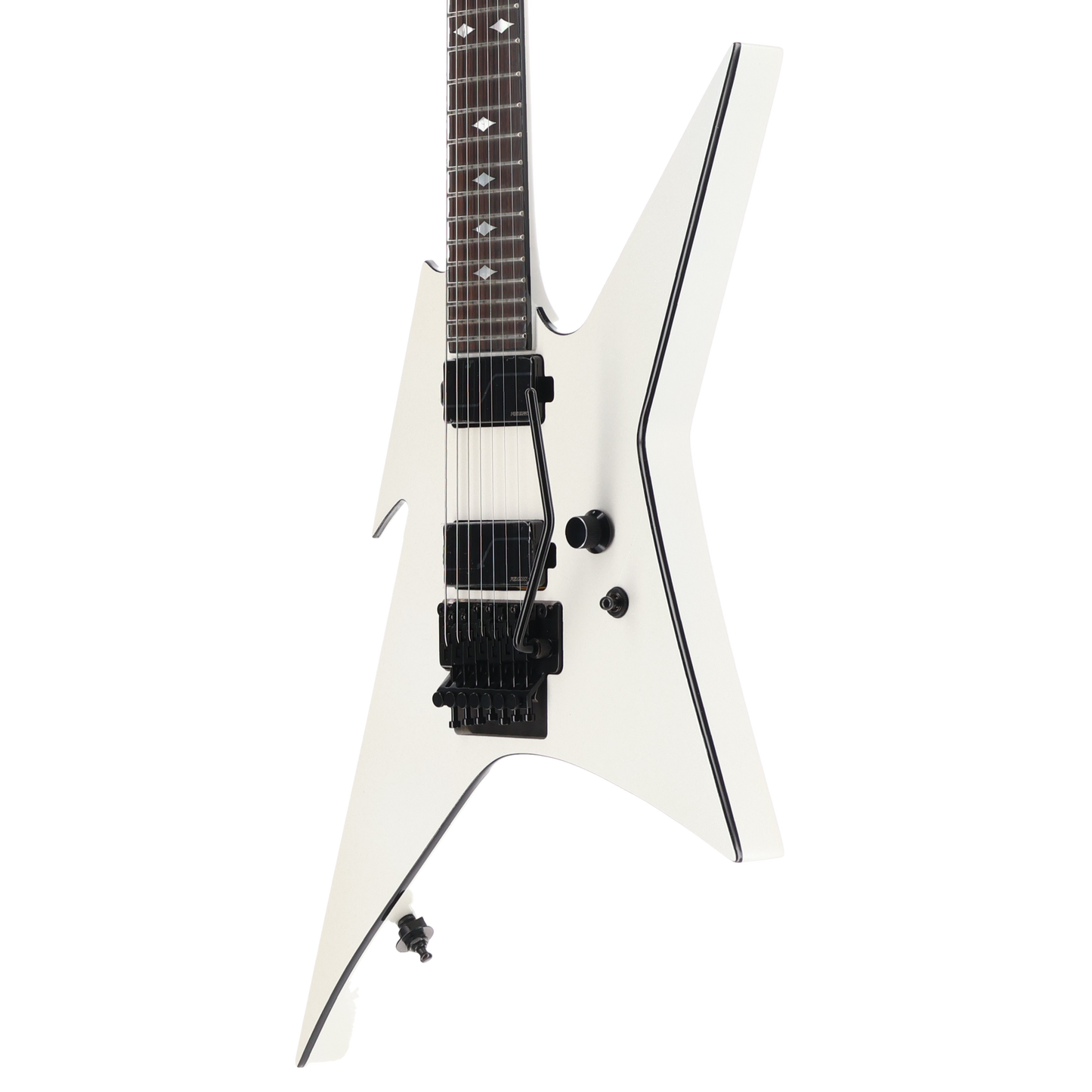 BC Rich Ironbird Extreme MK2, 7 string with Floyd Rose - Glitter White (SR) (40347)