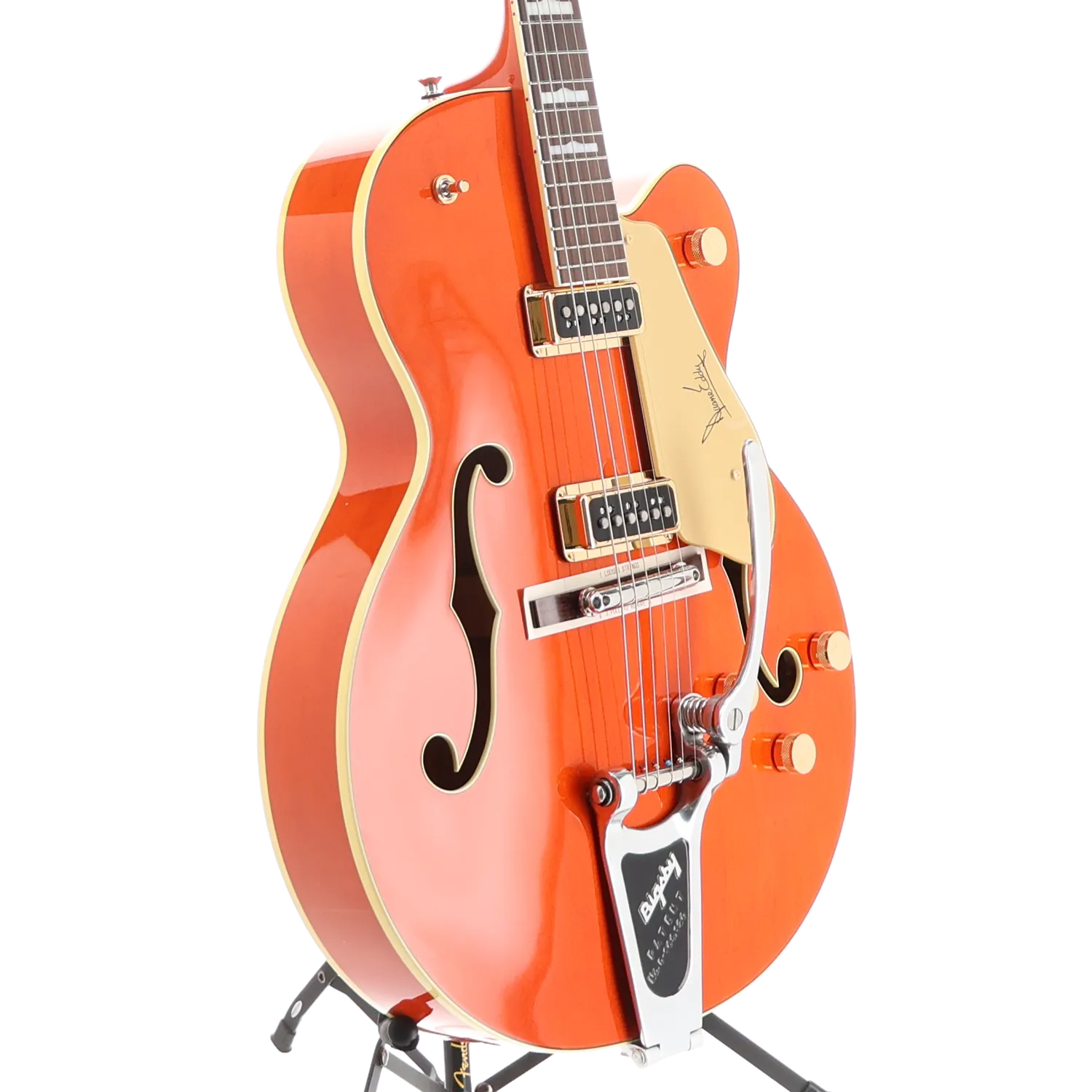 G6120DE Duane Eddy Signature Hollow Body with Bigsby, Rosewood Fingerboard, Desert Sunrise, Lacquer (T11) (41218)