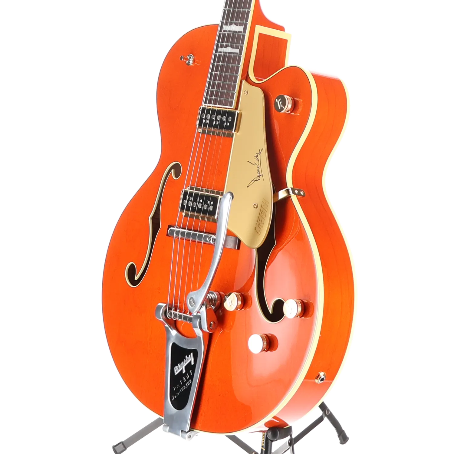 G6120DE Duane Eddy Signature Hollow Body with Bigsby, Rosewood Fingerboard, Desert Sunrise, Lacquer (T2) (61776)