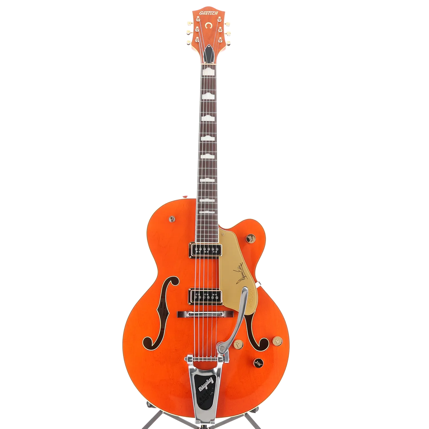 G6120DE Duane Eddy Signature Hollow Body with Bigsby, Rosewood Fingerboard, Desert Sunrise, Lacquer (T2) (61776)