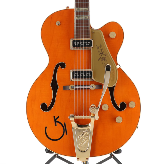 G6120T-55 Vintage Select Edition '55 Chet Atkins Hollow Body with Bigsby, TV Jones, Vintage Orange Stain Lacquer (B2) (03029)