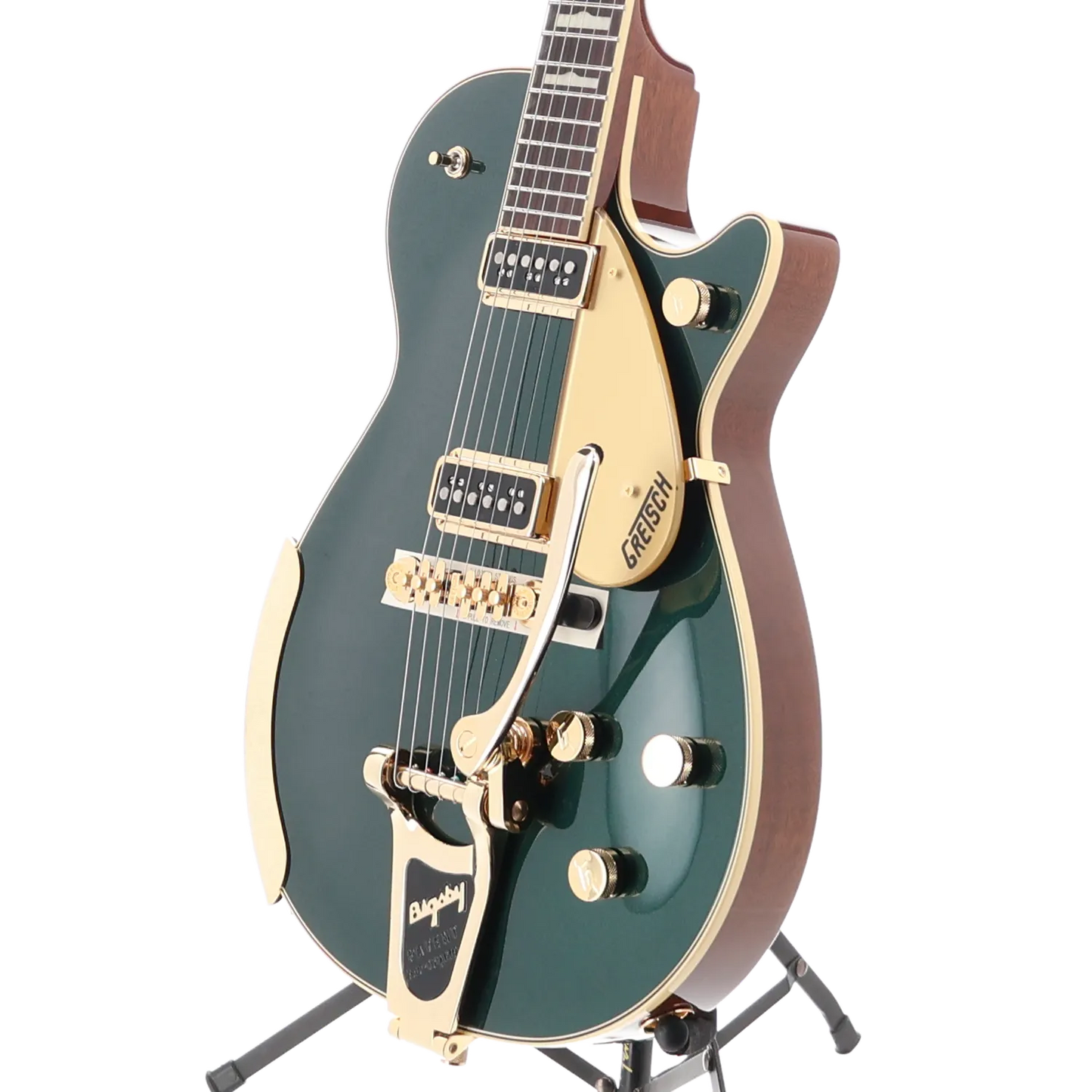 G6128T-57 Vintage Select 57 Duo Jet with Bigsby, TV Jones, Cadillac Green (OB8) (51417)