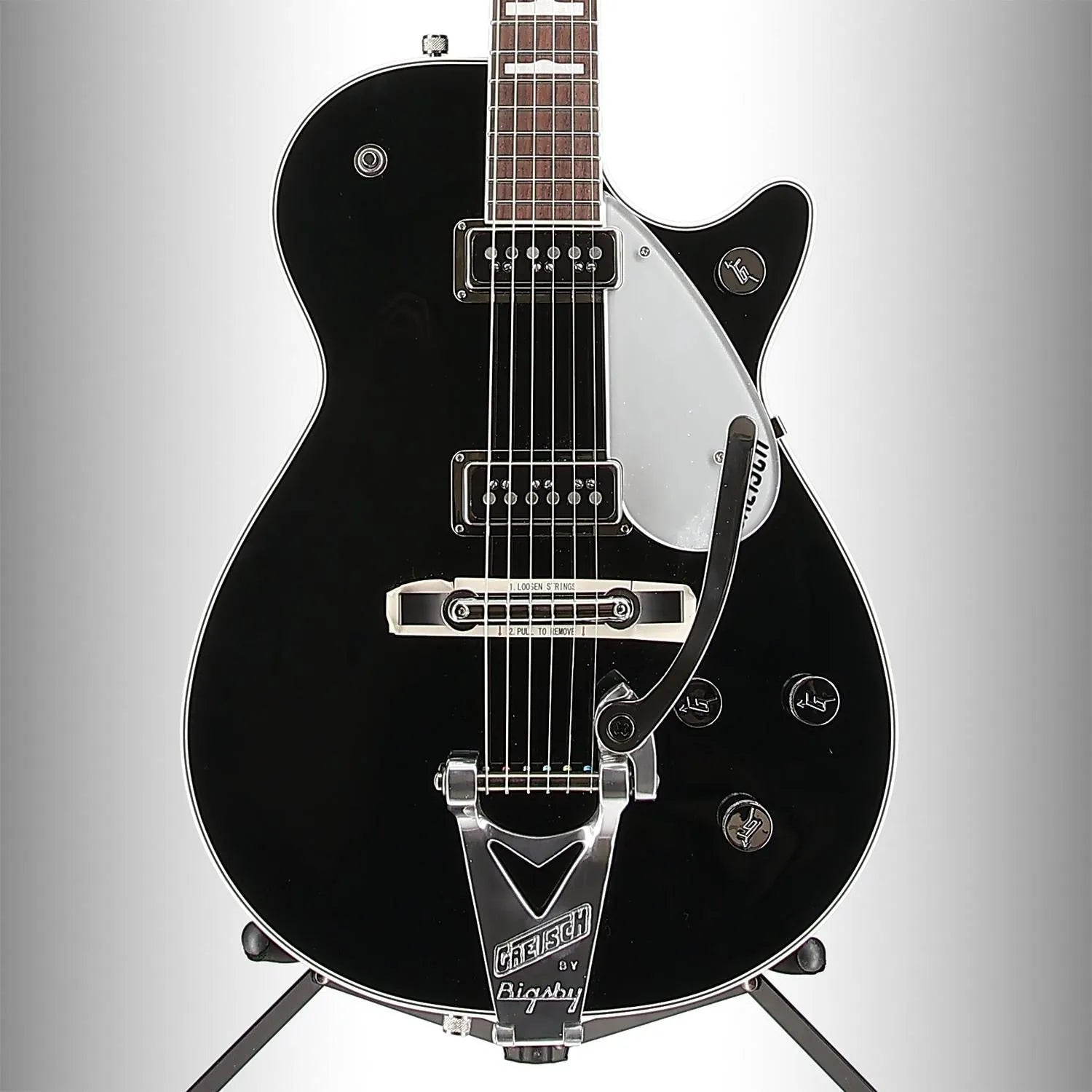 G6128T-GH George Harrison Signature Duo Jet with Bigsby, Rosewood Fingerboard, Black (D5) (13926)