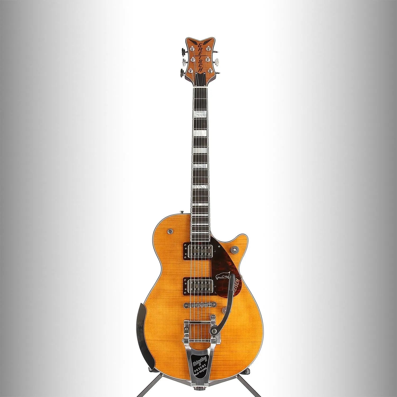 G6134TFM-NH Nigel Hendroff Signature Penguin, Ebony Fingerboard, Amber Flame (B2) (14431)
