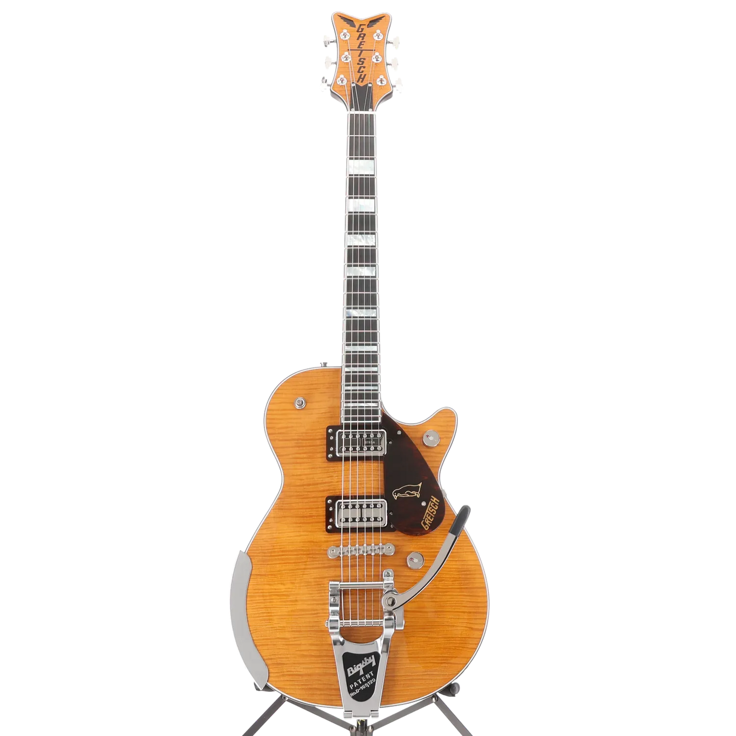 G6134TFM-NH Nigel Hendroff Signature Penguin, Ebony Fingerboard, Amber Flame (RC1) (24935)