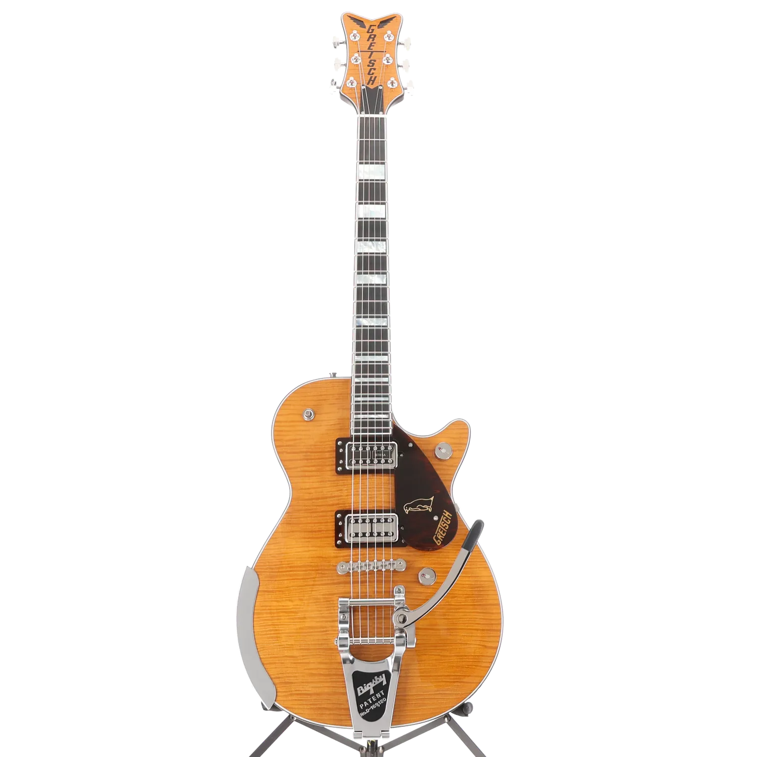 G6134TFM-NH Nigel Hendroff Signature Penguin, Ebony Fingerboard, Amber Flame (RC1) (24935)